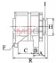 Генератор 14V 90A MITSUBISHI L200 \'\'2.5D \'\'05-15 HC-CARGO 115477 (фото 5)