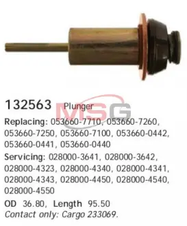 Реле втягуюче стартера HC-CARGO 132563