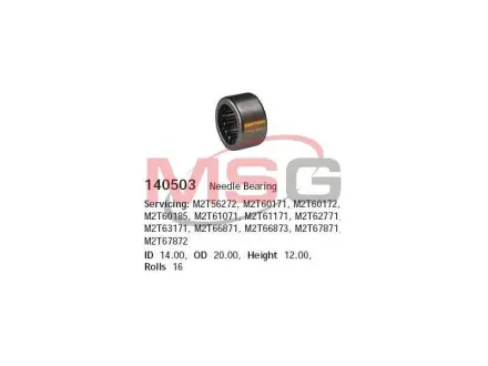 Підшипник голчастий HC-CARGO 140503