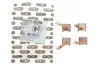 Щітки стартера Citroen Jumper 2.8 D/Peugeot Boxer 2.5 D = BSX151S4 HC-CARGO F 032 900 063 (фото 2)
