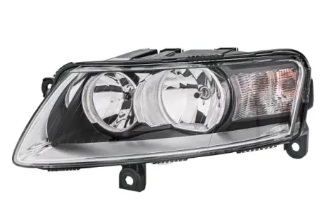 HELLA VW Фара основна галоген з мотором,з лампами H7/H1 PY21W W5W лів.Audi A6 04-08 HELLA PAGID 1EE008880011