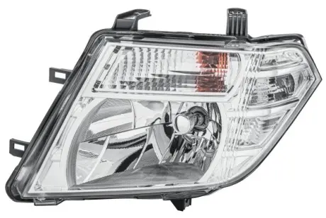 HELLA NISSAN фара основна H4 з мотором регул.лів.Navara,Pathfinder III 05- HELLA PAGID 1EE238055011