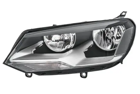 HELLA VW Фара основна галоген з мотором,з лампами H15 H7/H7 W5W WY21W лів.Touareg 10- HELLA PAGID 1EJ010328211