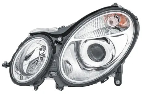 HELLA DB Фара основна галоген з мотором,з лампами H7/H7 PY21W W5W лів.W211 02- HELLA PAGID 1EL008369071