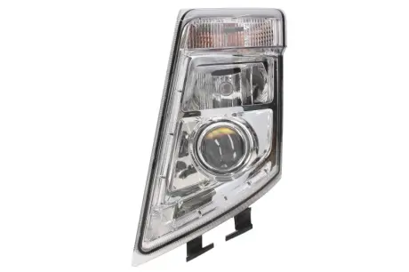 Фара Лів (H7/H7/LED/PY21W, ручн, без мотора, колір відбивача: хром, колір повороту: прозор) VOLVO FH, FH II, FH16, FM 09.05- HELLA PAGID 1EL010478091