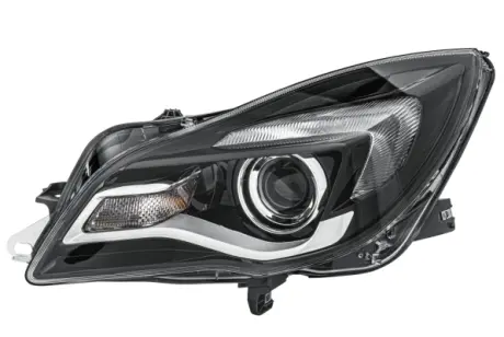 HELLA OPEL Фара основна галоген з мотором,з лампами AVL HIR2 PY21W W21W з денне.світлом лів.Insignia 08/13 - HELLA PAGID 1EL011165711