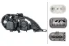 HELLA DB Фара основна галоген 4 функции з мотором,лампами H7/H7 PY21W W5W лів.ML W163 09/01- HELLA PAGID 1EL223151171 (фото 2)