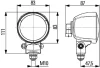 Робоча лампа (H9, 12В, 65Вт x113ммx85мм) MASSEY FERGUSON 7246 ACTIVA, 7247 S ACTIVA, 7270, 7240, 7245 S, 7345 S, 7347 S, 7360, 7370 HELLA PAGID 1G0996176041 (фото 4)