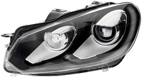 HELLA VW фара основна Bi-Xenon з мотором,без газоразр.лампи,без предвкл.приладу D1S PY21W W5W з денне.світлом прав.Golf VI 08- HELLA PAGID 1ZS009902521