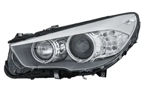 HELLA BMW Фара основна Bi-Xenon з мотором,без газоразр.лампи,без предвкл.прибора,D1S/H7 PY24W з денне.світлом лів.5 Gran Turismo F07 09- HELLA PAGID 1ZS010130611