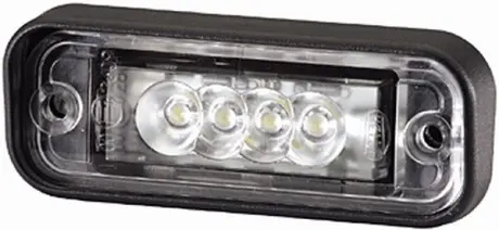 Ліхтар освітлення номерного знаку, 12 V HELLA PAGID 2KA010278317