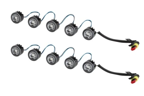Набір денних ходових вогнів лів/прав (LED) кругла HELLA PAGID 2PT010458701