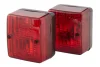 Габаритні ліхтарі лів/прав, червоний, Halogen/R10W, висота 90мм ширина 60мм глибина 80мм, горизонтальне кріплення, 12/24В HELLA PAGID 2SA996012091 (фото 1)