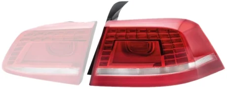 HELLA VW Задній ліхтар правий LED, PY21W, W21W PASSAT B7 (365) 10- HELLA PAGID 2SK010746041