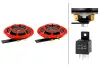 Сигнал звуковий Hella Super Tone B133 (комплект) червоний HELLA PAGID 3AG003399801 (фото 1)
