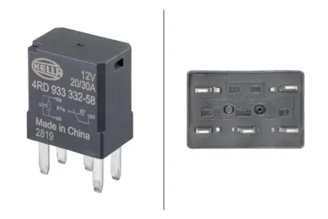 Релe, робочий струм 12V HELLA PAGID 4RD933332581
