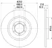 Тормозной диск HELLA PAGID 50113 (фото 1)