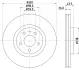 Тормозной диск HELLA PAGID 50122 (фото 1)