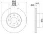 Тормозной диск HELLA PAGID 50229 (фото 1)