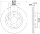 Тормозной диск HELLA PAGID 50265 (фото 1)