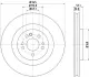 Тормозной диск HELLA PAGID 50297 (фото 1)
