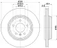 Тормозной диск HELLA PAGID 50319 (фото 1)
