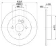 Тормозной диск HELLA PAGID 50325 (фото 1)