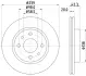 Тормозной диск HELLA PAGID 50341 (фото 1)