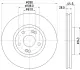 Тормозной диск HELLA PAGID 50371 (фото 1)