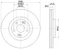 Тормозной диск HELLA PAGID 50372 (фото 1)