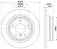 Тормозной диск HELLA PAGID 50440 (фото 1)