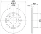 Тормозной диск HELLA PAGID 50623 (фото 1)