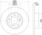 Тормозной диск HELLA PAGID 50903 (фото 1)