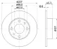 Тормозной диск HELLA PAGID 50905 (фото 1)