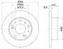 Тормозной диск HELLA PAGID 50907 (фото 1)