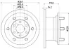 Тормозной диск HELLA PAGID 50920 (фото 1)