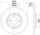Тормозной диск HELLA PAGID 51003 (фото 1)