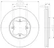 Тормозной диск HELLA PAGID 51120 (фото 1)