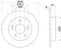 Тормозной диск HELLA PAGID 52312 (фото 1)