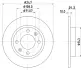 Тормозной диск HELLA PAGID 52506 (фото 1)