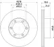 Тормозной диск HELLA PAGID 52835 (фото 1)