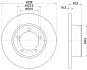 Тормозной диск HELLA PAGID 52903 (фото 1)