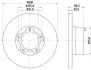 Тормозной диск HELLA PAGID 53906 (фото 1)