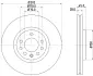 Тормозной диск HELLA PAGID 54183 (фото 1)