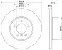 Тормозной диск HELLA PAGID 54226 (фото 1)