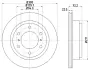Тормозной диск HELLA PAGID 54351 (фото 1)