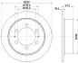 Тормозной диск HELLA PAGID 54385 (фото 1)