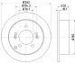 Тормозной диск HELLA PAGID 54568 (фото 1)