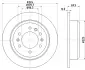Тормозной диск HELLA PAGID 54618 (фото 1)