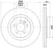 Тормозной диск HELLA PAGID 54620 (фото 1)